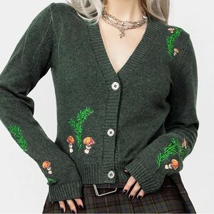 Disturbia Cardigan  woodland forest